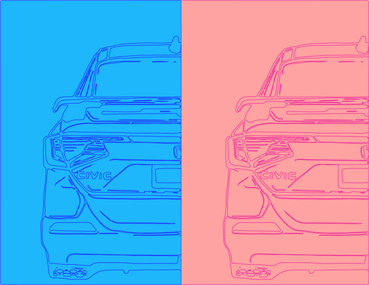 Double Honda Civic Sport