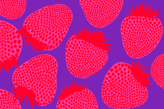 Bright strawberries
