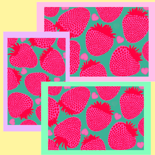 Pastel Strawberries